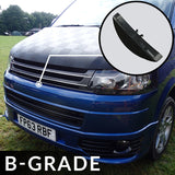 Volkswagen T5.1 Silver Carbon Badgeless Grille *Clearance* [B Grade]