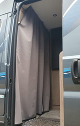 Ùr airson Peugeot Boxer Motorhome, Campervan, Maxi-Cab Divider Premium Curtain With Rail