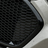 For Ford Transit Custom Front Badgeless Honeycomb Grille Gloss Black Styling Painted and Ready to Fit