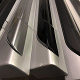 VW T5, T5.1 LWB Side Skirts Reflex Silver Plastic Painted and Ready to Fit (B-Grade)