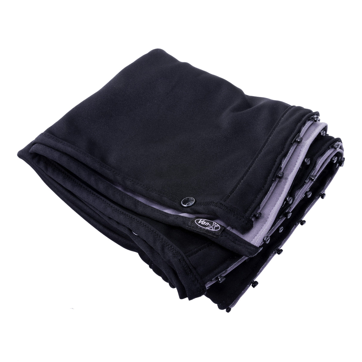 Stuth Curtain Black-out Premium 55cm Tionndaidhean camper drop Spares innealan cùirteir Van-X