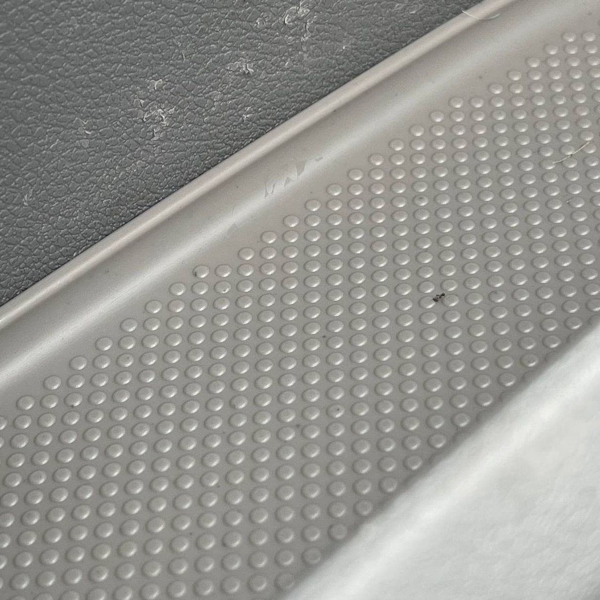 VW T5, T5.1 van campervan Door Pocket Inserts, Rubber, Door Liner ( Light Grey) Both Captain Seats Interior Styling ideal gift