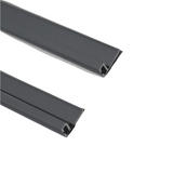 Van-X 2 x L-Shaped (90 Degree) Barndoor Curtain Rail