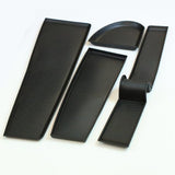 Airson Ford Transit Custom MK2 Rubber Door Liner Pocket a ’toirt a-steach na goireasan as ùire