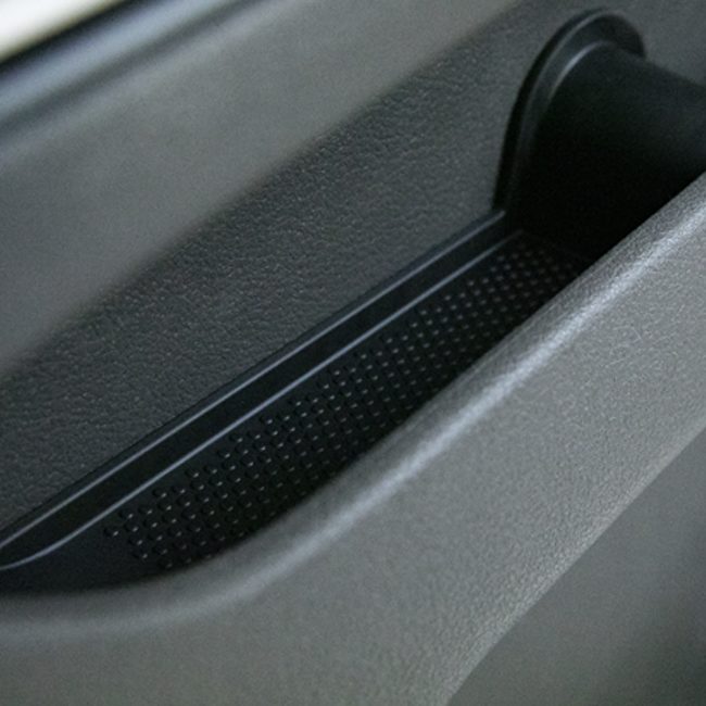 Airson Ford Transit Custom MK2 Rubber Door Liner Pocket a ’toirt a-steach na goireasan as ùire