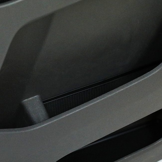 Airson Ford Transit Custom MK2 Rubber Door Liner Pocket a ’toirt a-steach na goireasan as ùire