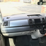 VW T6 Lower Dash Styling Trims - Gun Metal Grey