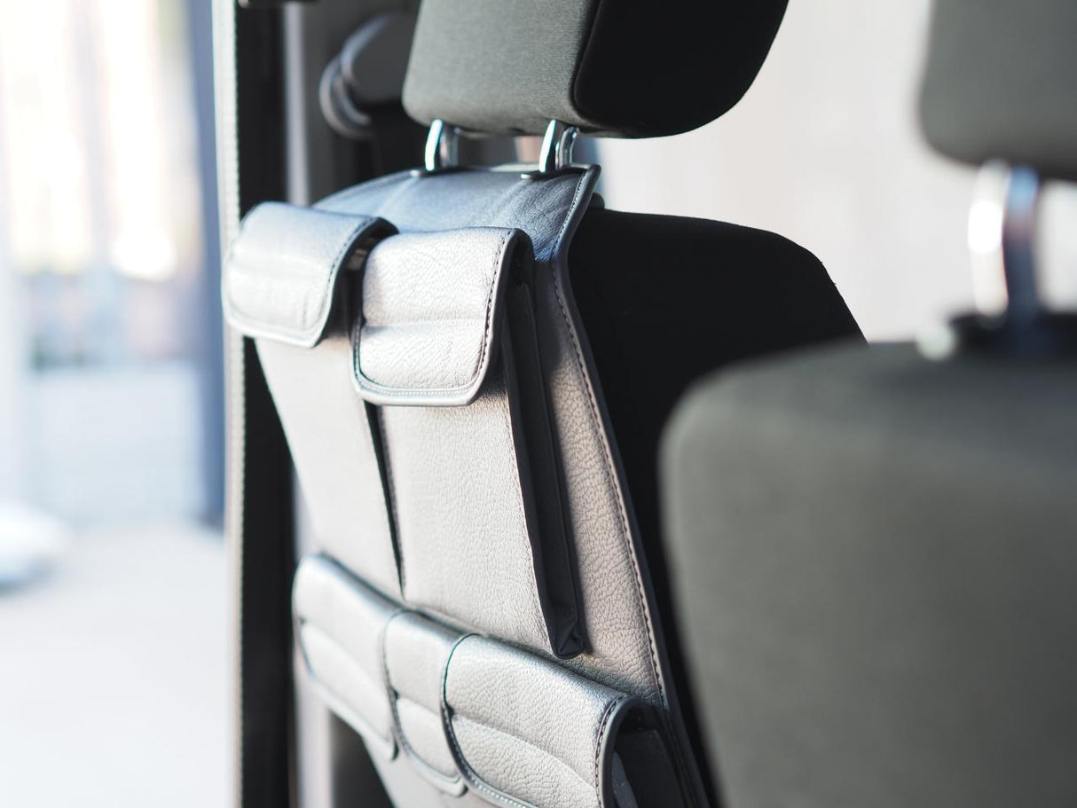 VW T5 T5.1 Transporter Campervan Single/Captains Seat Leatherette Back Seat Organiser