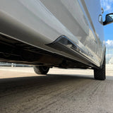 VW T5, T5.1 LWB Side Skirts Reflex Silver Plastic Painted and Ready to Fit (B-Grade)