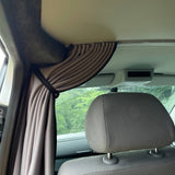 MAN TGE / New Crafter Cab Divider Curtain Kit with Rail | Premium Quality Divider for MAN TGE / New Crafter, Easy Install & Durable - Van-X