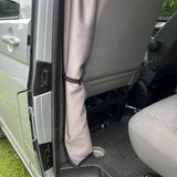 Fiat Ducato / Ram ProMaster Cab Divider Curtain Kit with Rail | Premium Quality Divider for Fiat Ducato / Ram ProMaster Van, Easy Install & Durable - Van-X