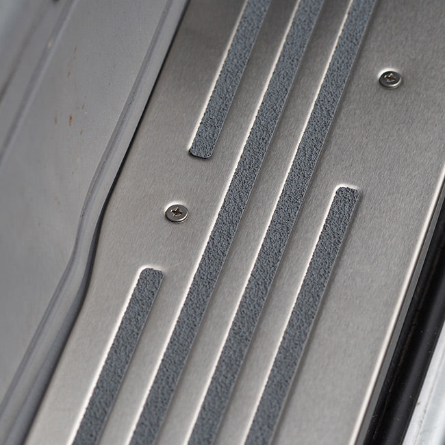 Step Protectors (3 Pcs) for Mazda Bongo, Ford Freda and Ford Friendee Stainless Steel -8484