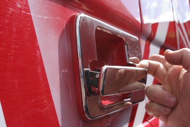 Stainless Steel Door Handle Covers for Mercedes Actros-3476