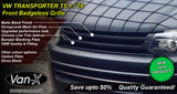Front Badgeless Grille for VW Volkswagen T5.1 (MATTE)-1881