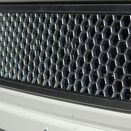 HONEYCOMB BUMPER MESH FOR VW T5.1 (MATTE CHROME)-8976