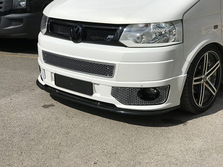 HONEYCOMB BUMPER MESH FOR VW T5.1 (MATTE CHROME)-8964