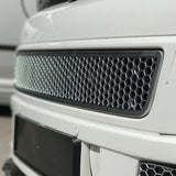 HONEYCOMB BUMPER MESH FOR VW T5.1 (MATTE CHROME)-8977