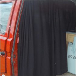Cab Divider Curtain Kit for VW T3 Transporter-6166