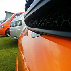 MATTE BLACK Badgeless Grille for Volkswagen T5.1 *CLEARANCE* [B Grade] -20164