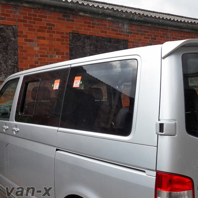 Rear Quarter Window for VW T5 Transporter SWB Smoked Glass-0