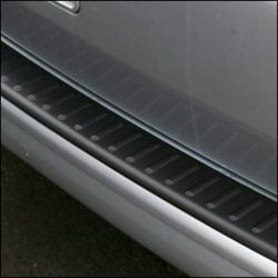 Black Tailgate Rear Bumper Protector for VW T5 Transporter (Present idea)-20374