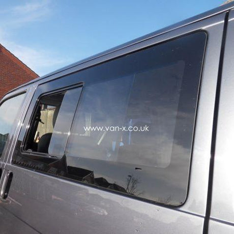 Side Window Sliding Glass for VW T4 Transporter Smoked-3190