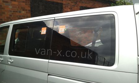 Rear Quarter Window for VW T5 Transporter SWB Smoked Glass-1035