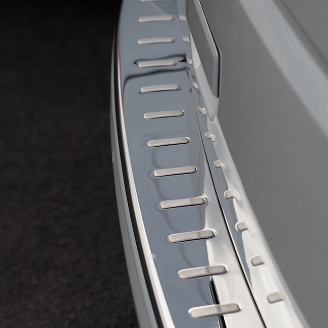 Rear Bumper Protector for VW T6 Tailgate Stainless Steel-8477