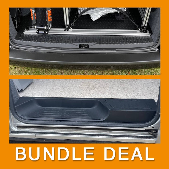 VW T6.1 V3 Tailgate Threshold Cover + Side Step