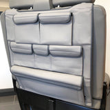 VW T5 & T5.1 Transporter Double Seat Back Organiser – Premium Leatherette Storage Solution
