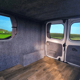 Vauxhall Vivaro Premium 1 x Barndoor Window Curtains Van-X