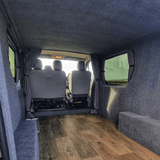 Vauxhall Vivaro Cab Divider Curtain Kit with Rail | Premium Quality Divider for Vauxhall Vivaro, Easy Install & Durable - Van-X