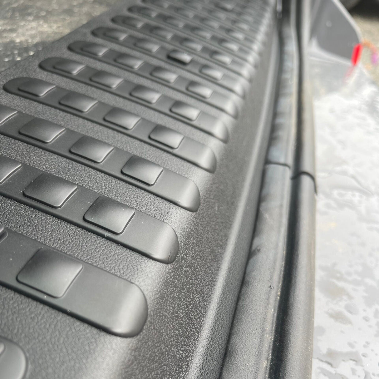 VW T6.1 V3 Tailgate Rear Threshold Cover Campervan Conversion Parts Including Screws and Caps