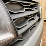 VW T6 Front Grille R-Line (2 in 1) Badged/Badgeless - Matte Black